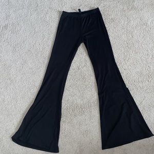 Black Flair pants